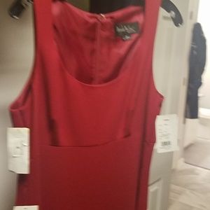 Red Nicole Miller dress